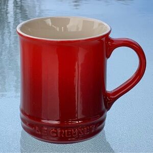 Le Creuset Coffee Mug ~ Cerise/Dark Red